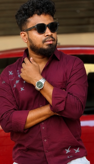 Premium Solid Shirt — Maroon