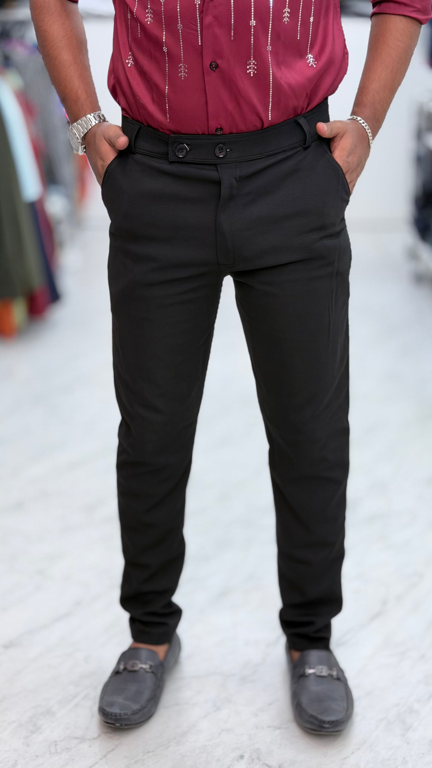 DOUBLE BUTTON 🖤BALCK🖤