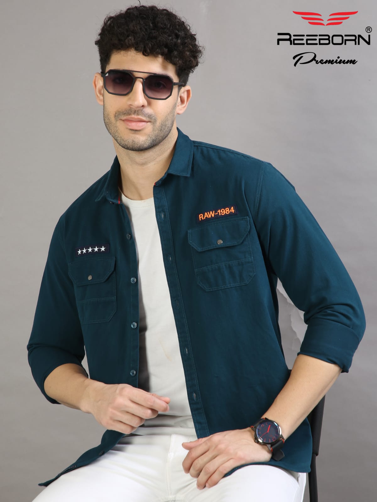 Premium double pocket shirt