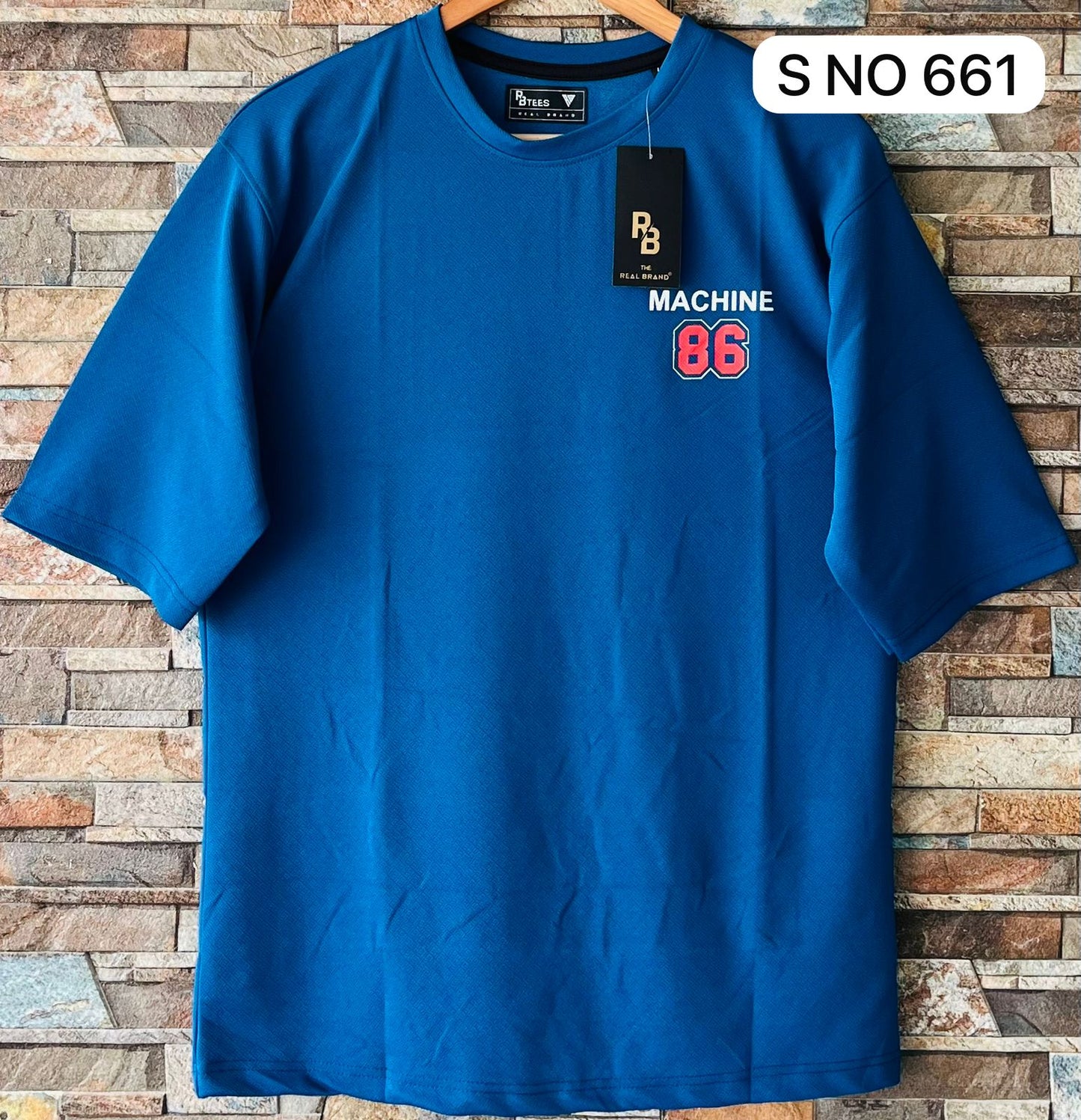 Down shoulder Machine Tshirt