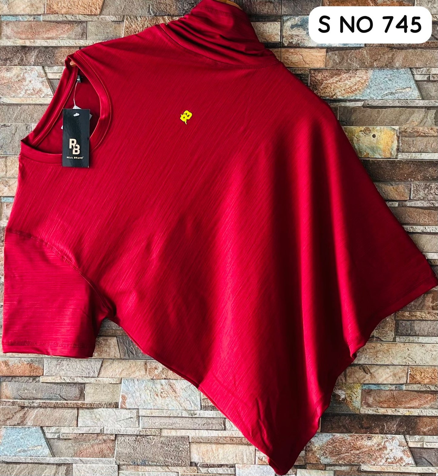 RB cotton half hand T-shirt..