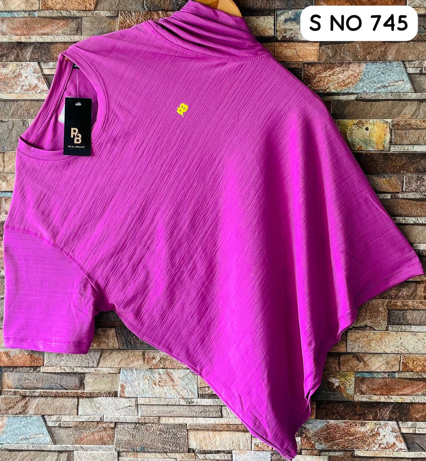 RB cotton half hand T-shirt..