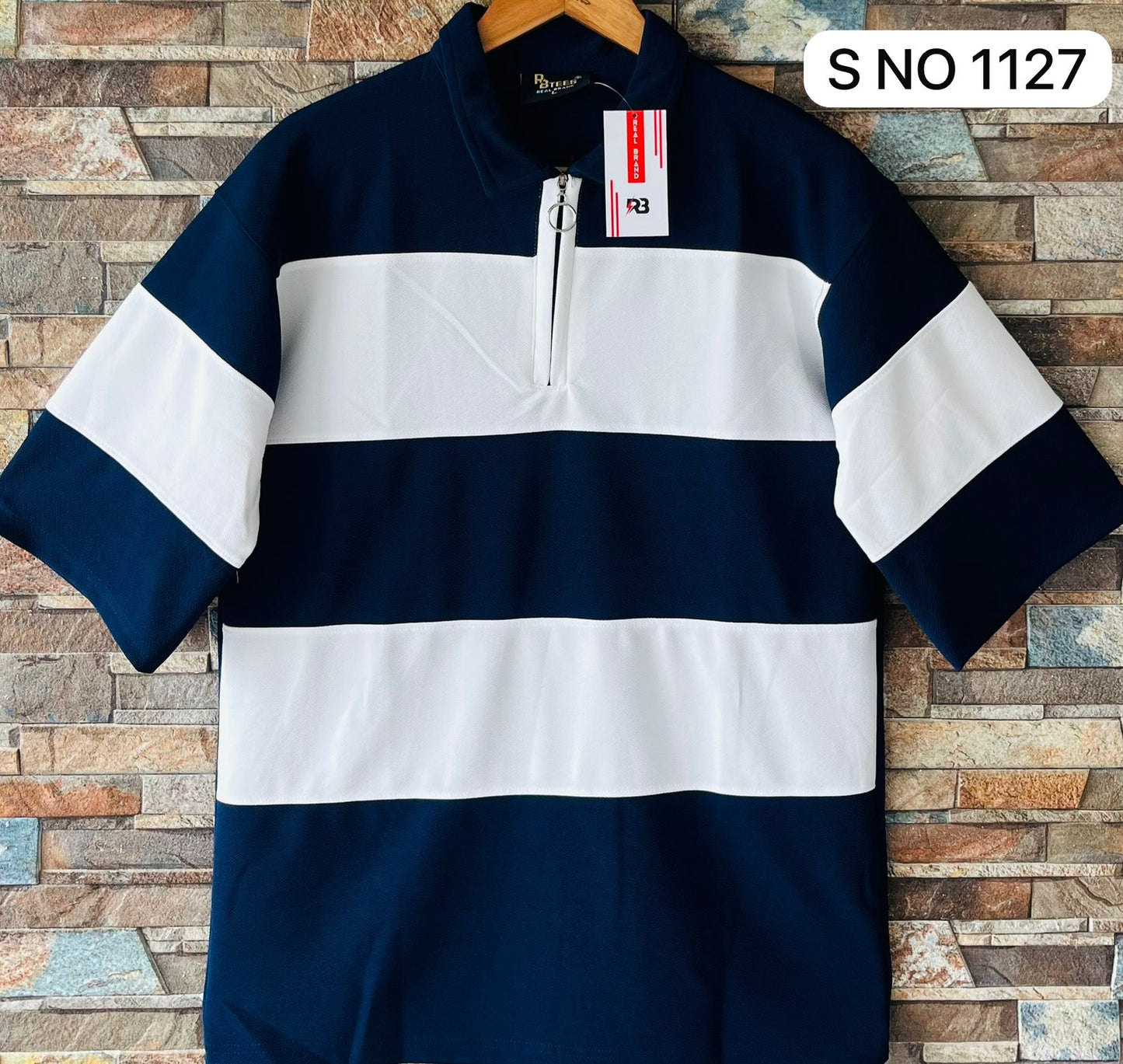 COLLER DOWN SHOULDER TSHIRT..