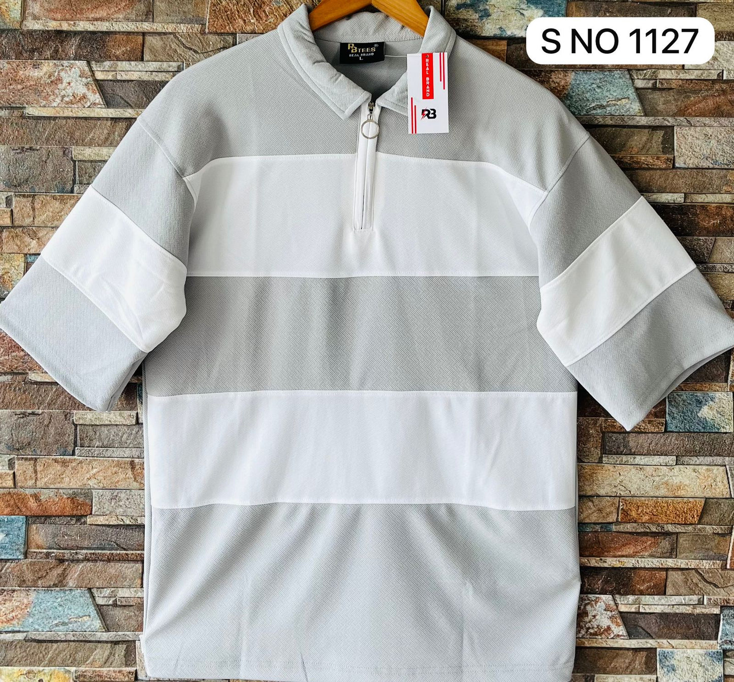 COLLER DOWN SHOULDER TSHIRT...