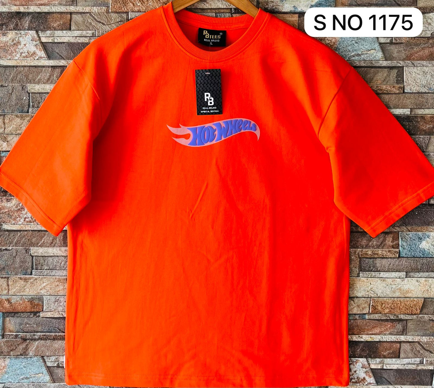 Down shoulder Hot Wheels Printed Tshirt