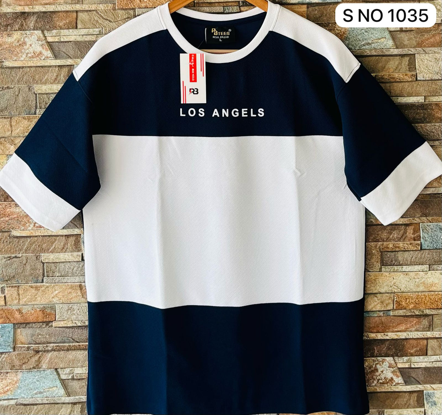 LOS ANGELS DOWN SHOULDER TSHIRT...