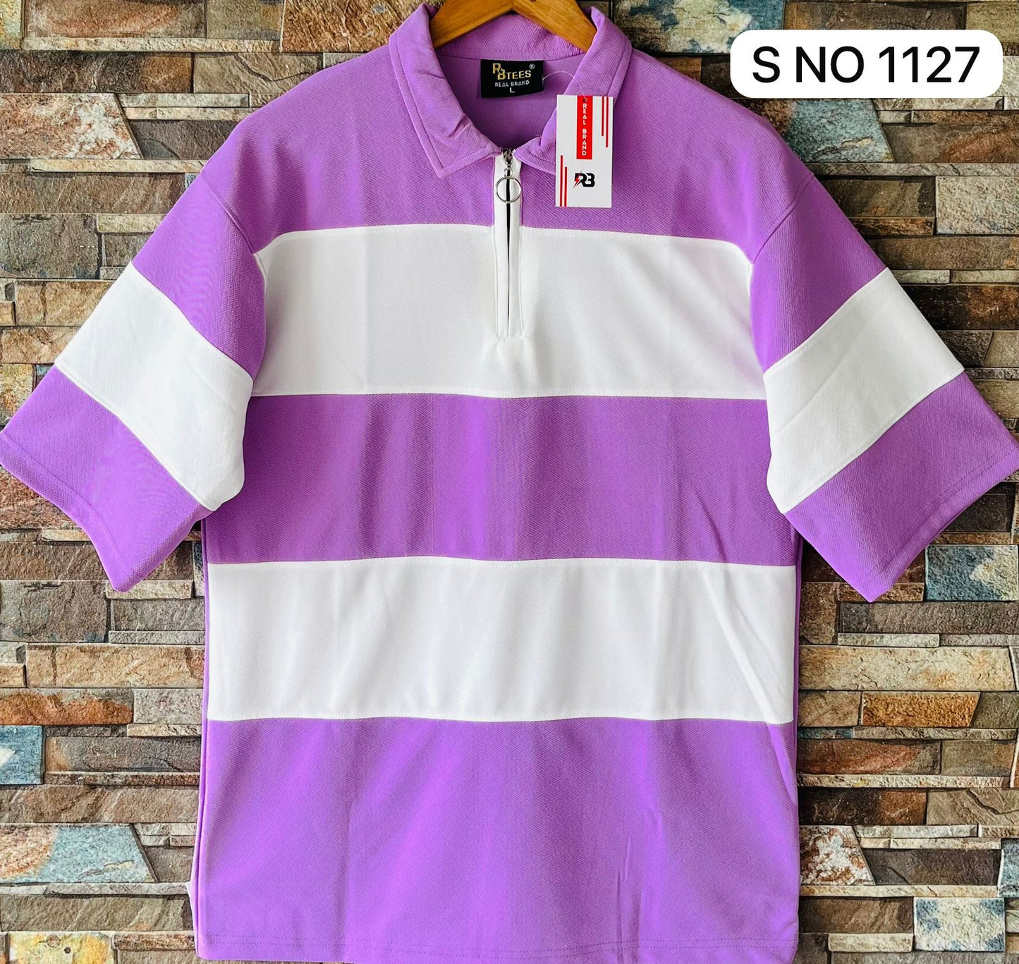 COLLER DOWN SHOULDER TSHIRT....