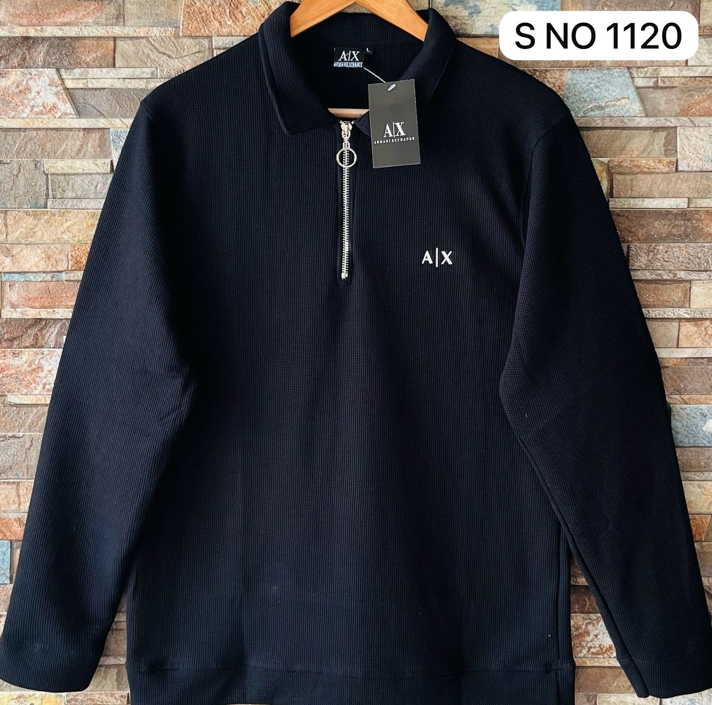 KOREAN ZIPPER FULL HAND TSHIRT...