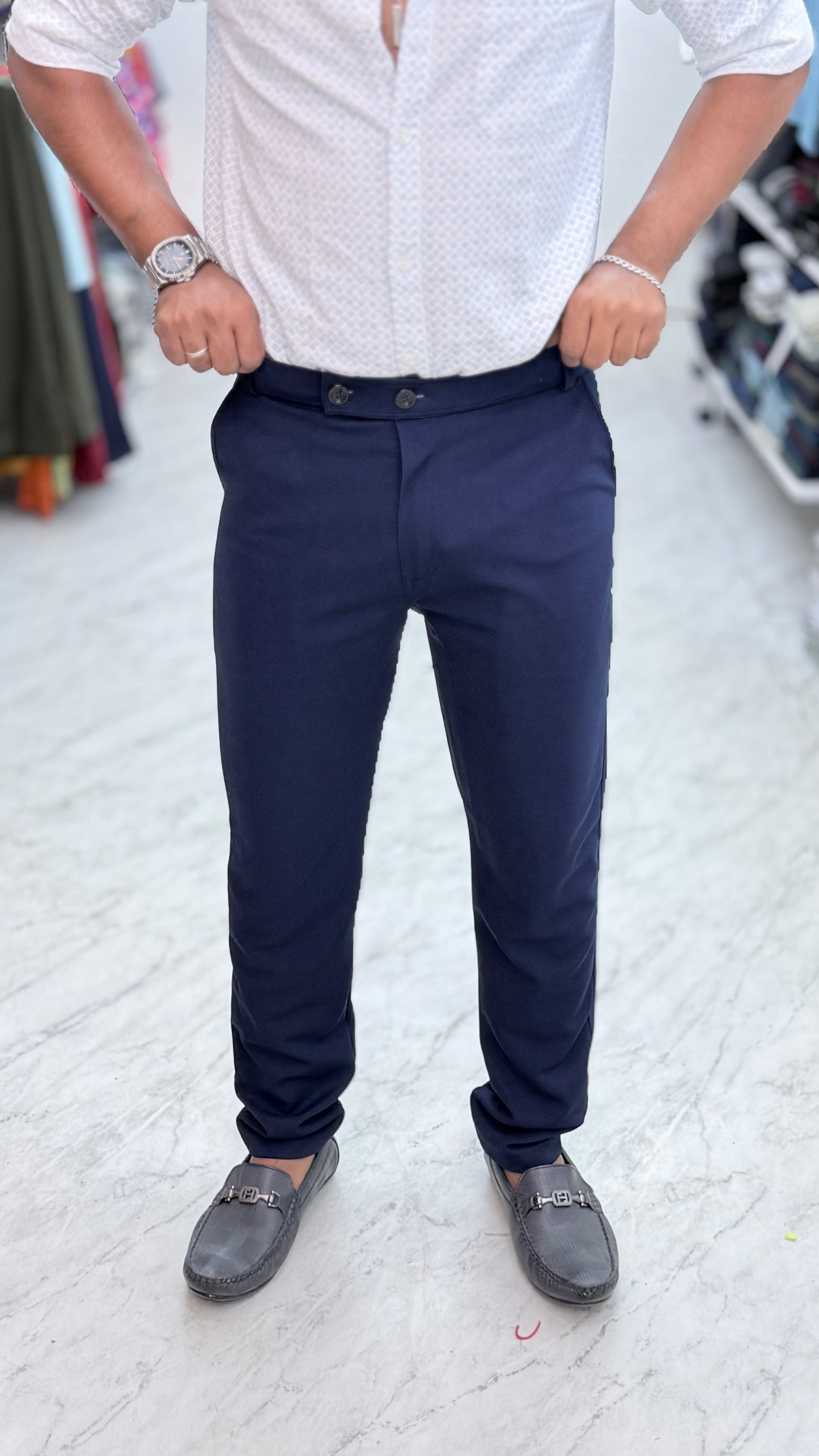 DOUBLE BUTTON 💙BLUE 💙