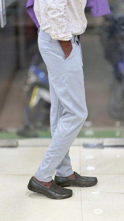 Double Button Pant Ash