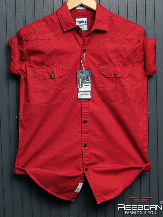 DOUBLE POCKET SHIRT