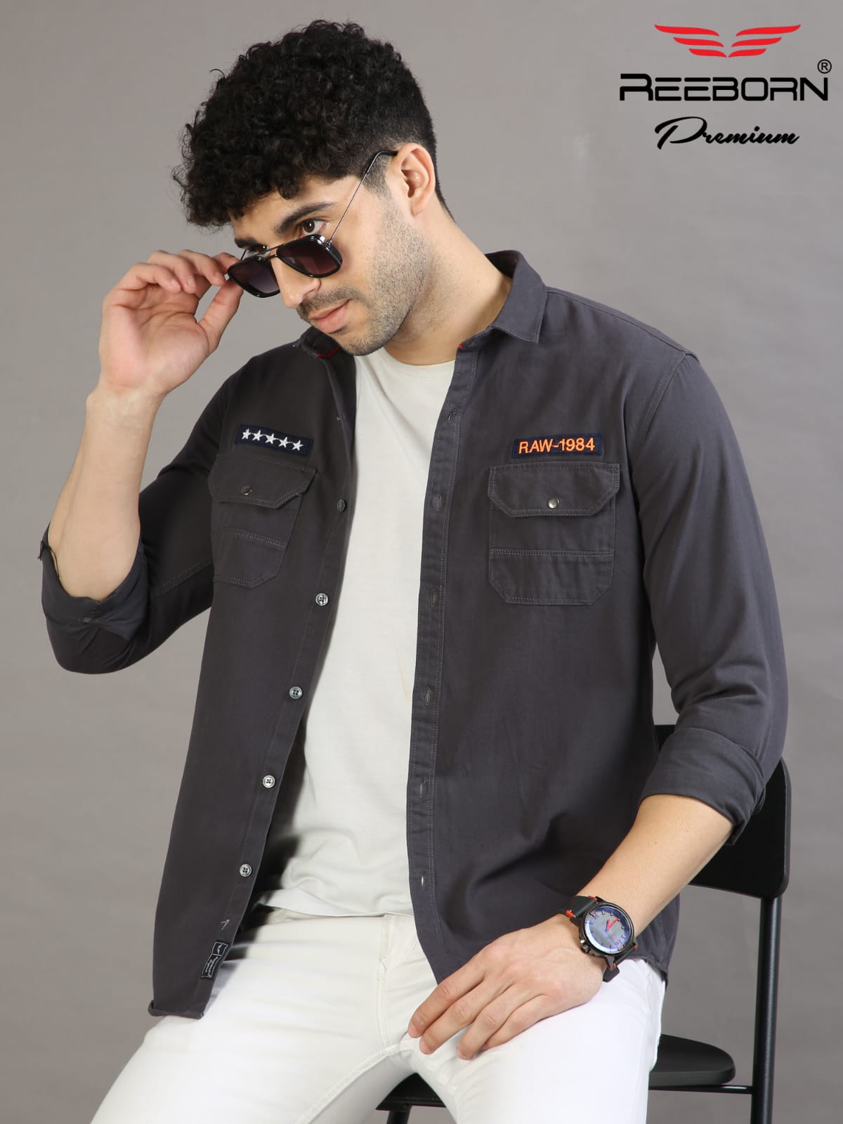 Premium double pocket shirt