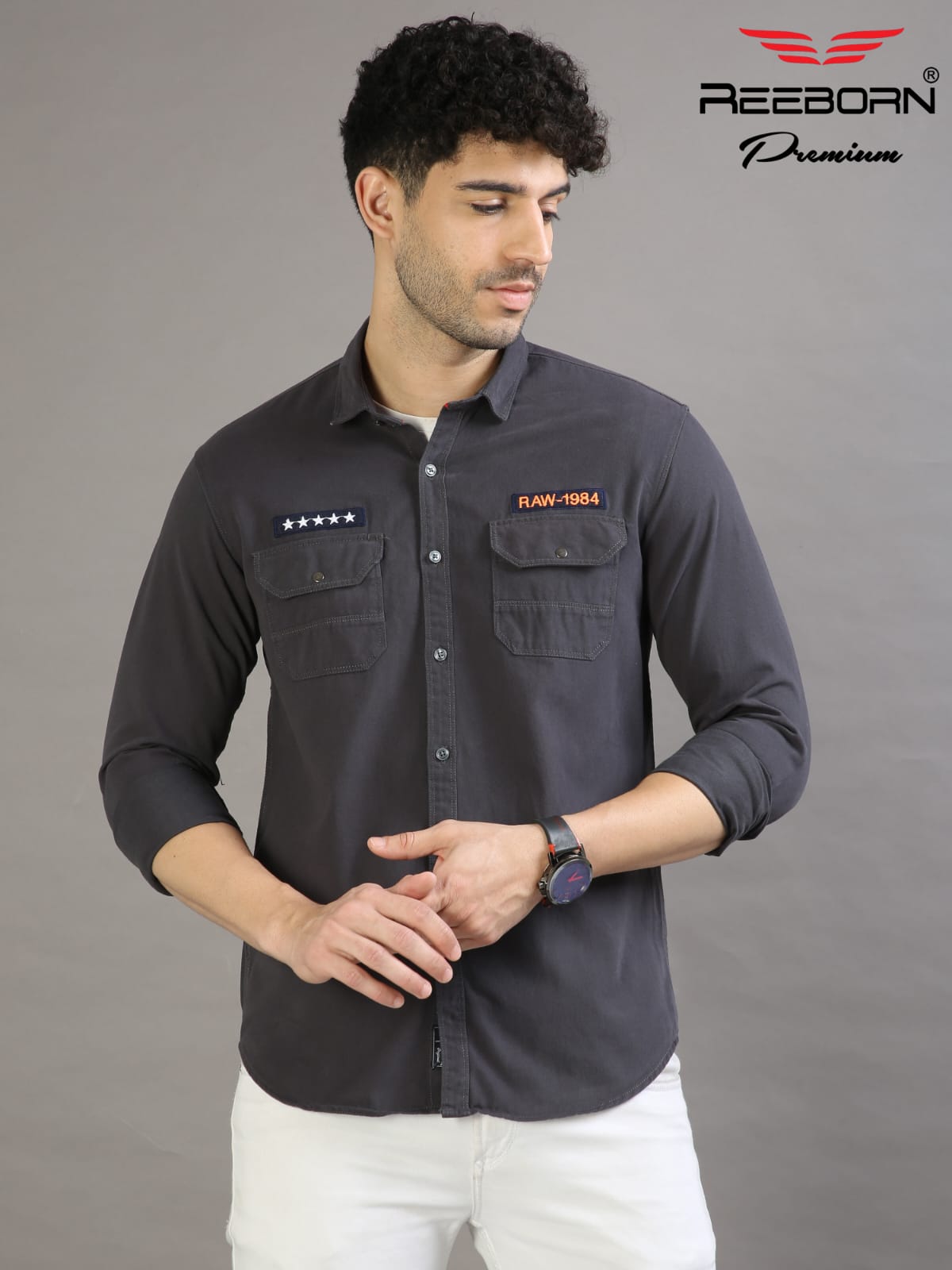 Premium double pocket shirt
