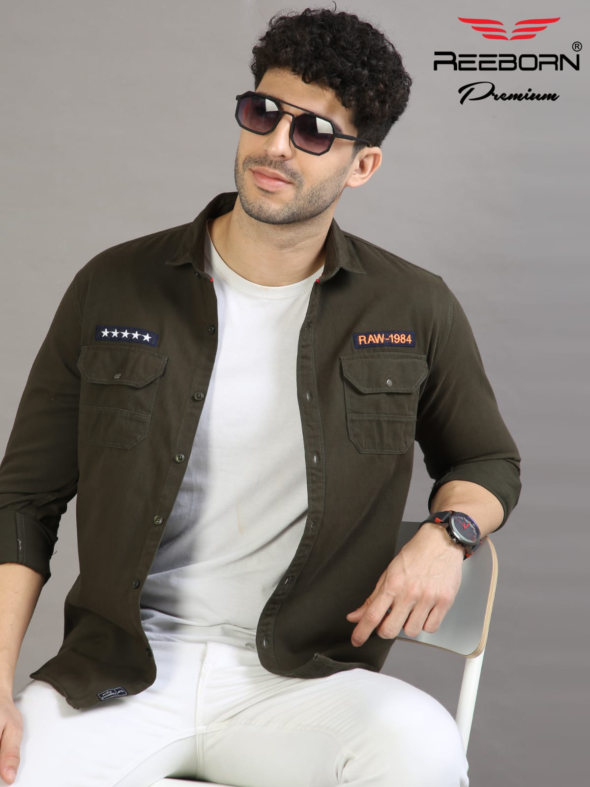 Premium double pocket shirt