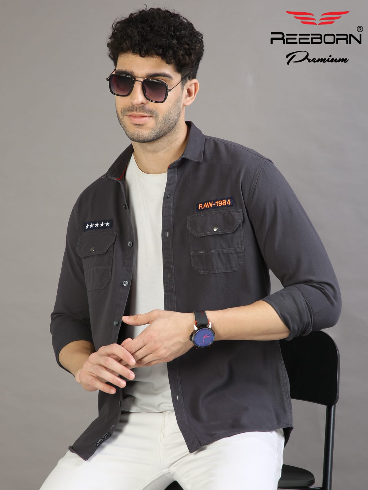Premium double pocket shirt