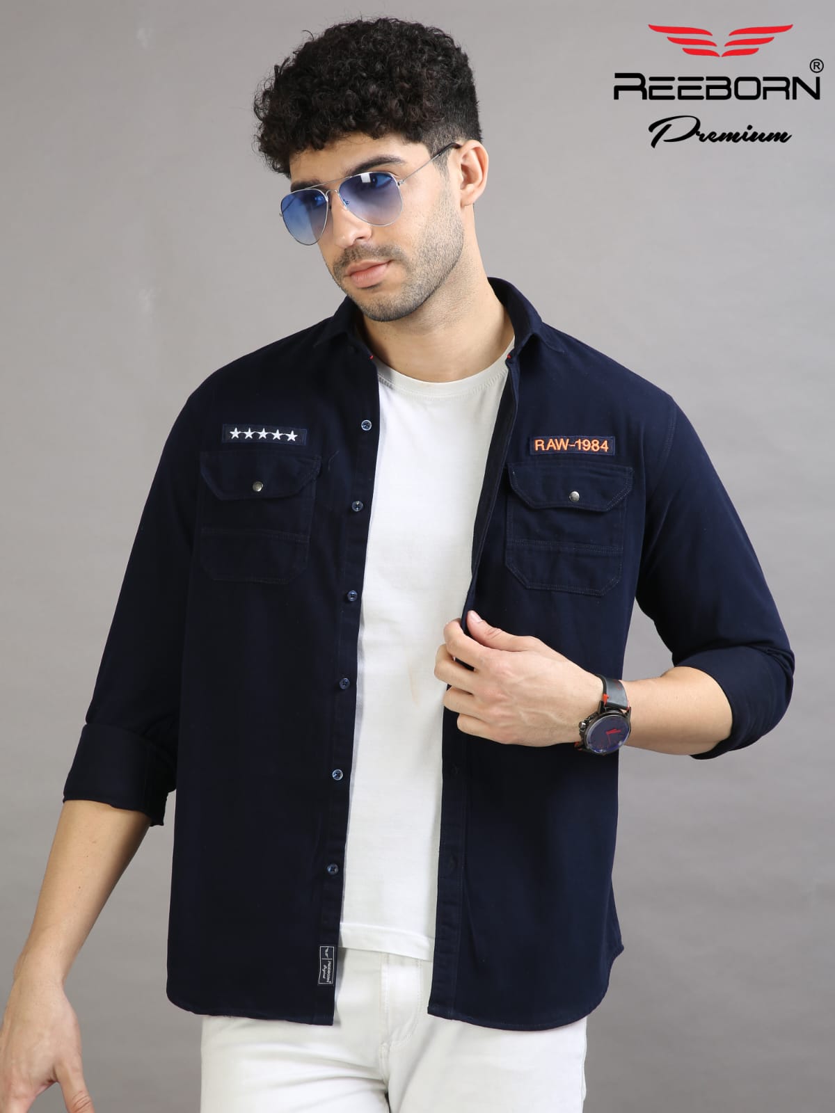 Premium double pocket shirt