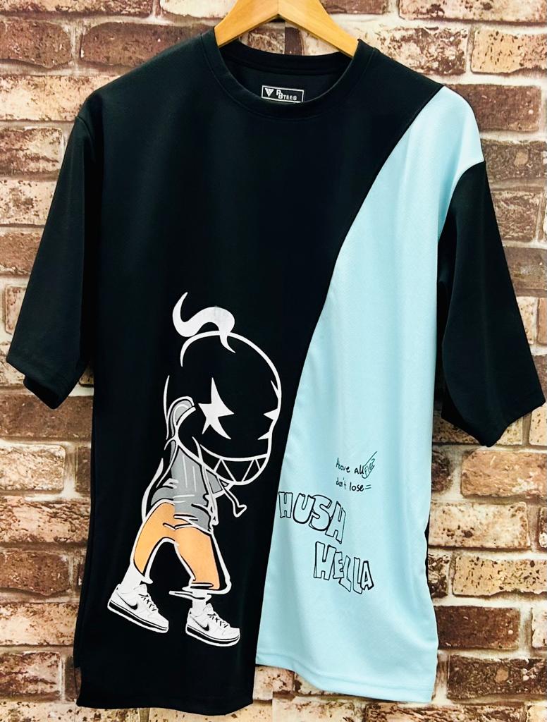 Down shoulder Tshirt