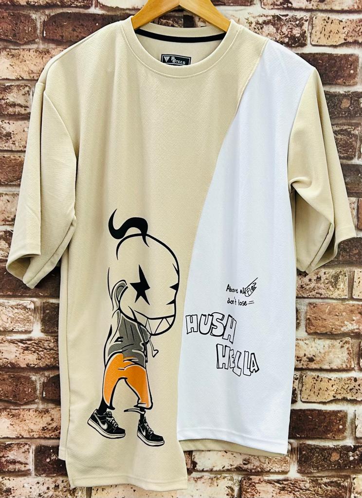 Down shoulder Tshirt