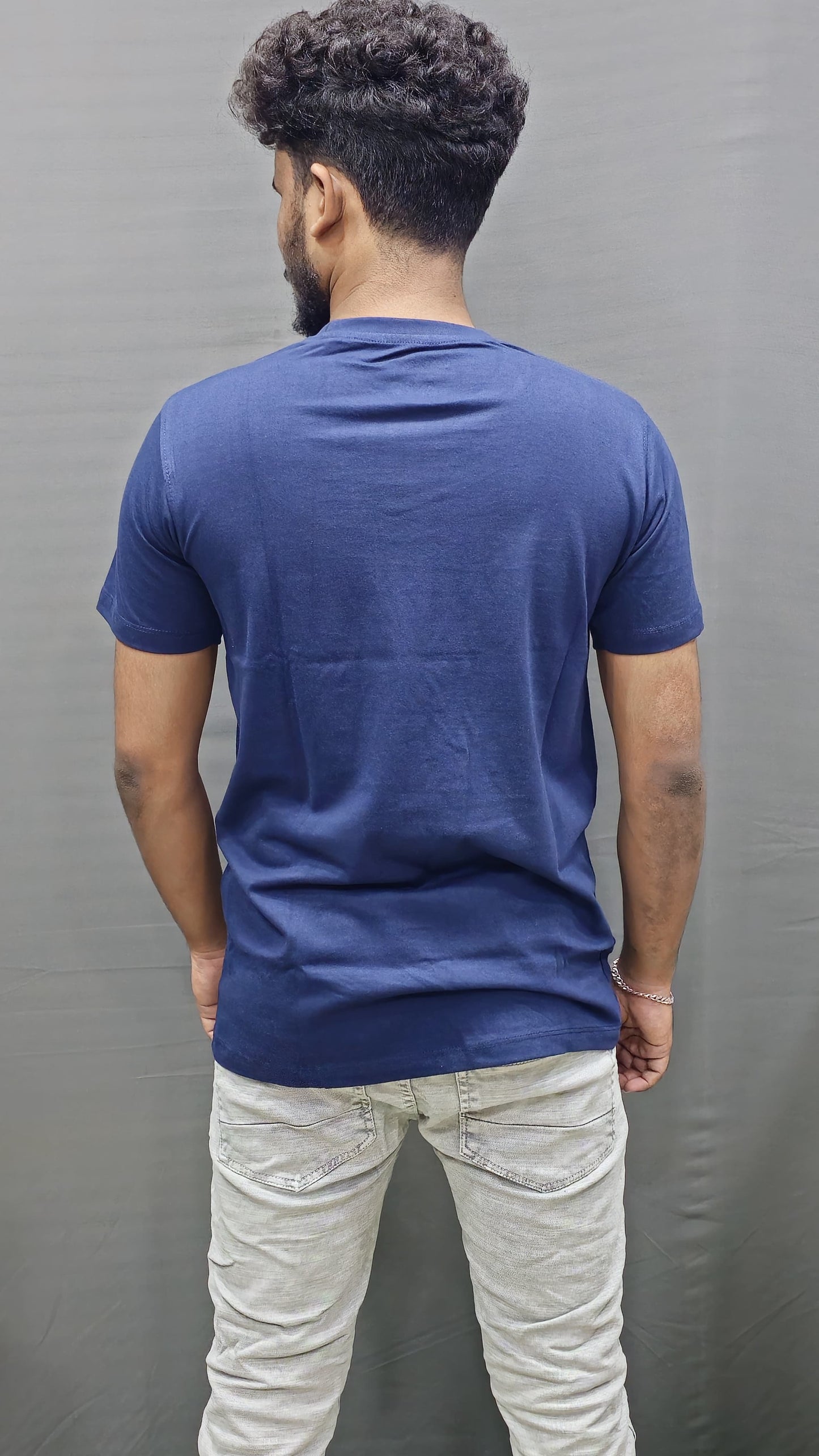 Cotton Round Neck T-shirt