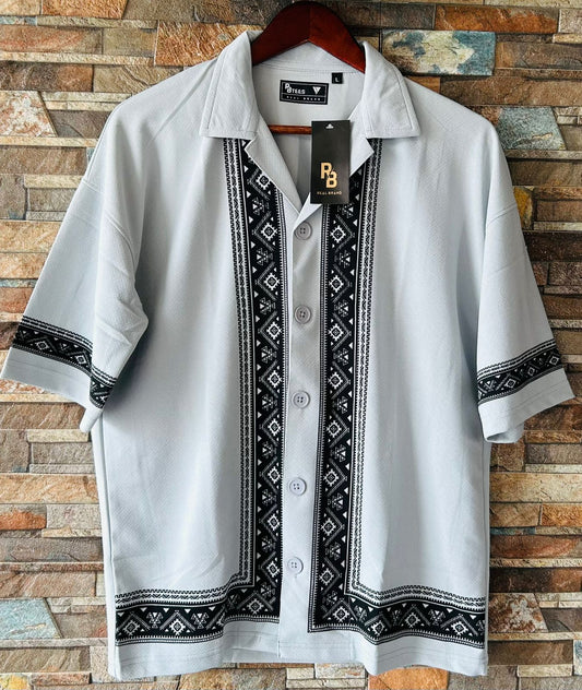 5 sleeve printed Shirt