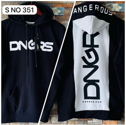 Hoodie Danger Full hand import fabric..