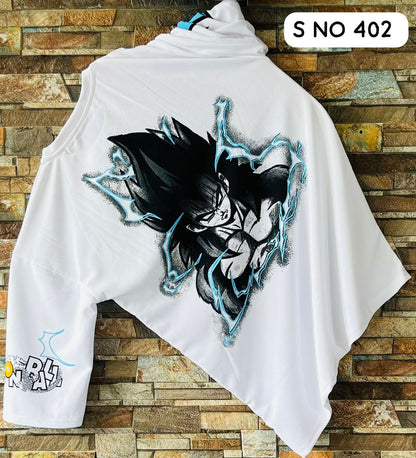 Downshoulder printed T-shirt 👕 Animated...