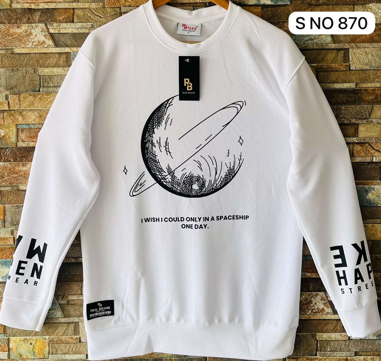 Spaceship Full sleeve T-shirt..