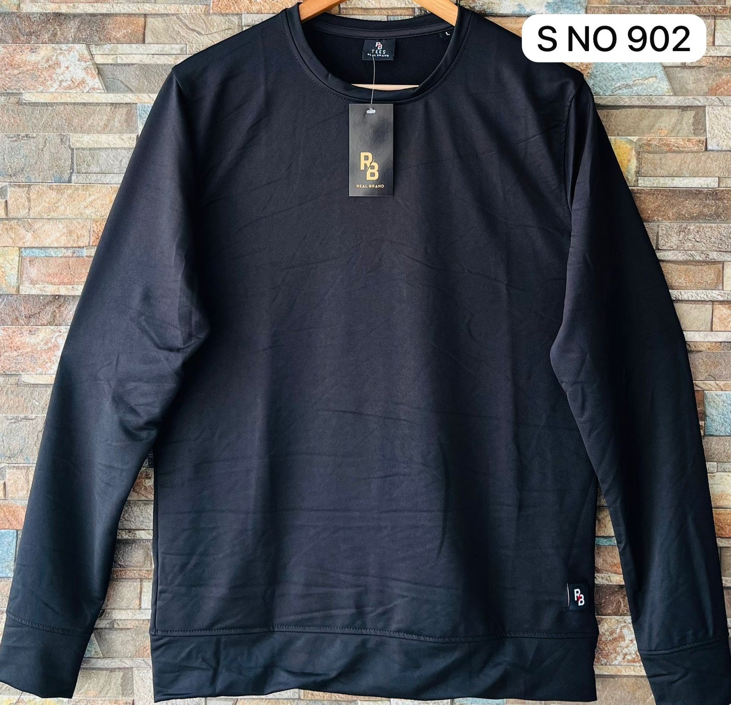 Ketch full sleeve solid T-shirt..