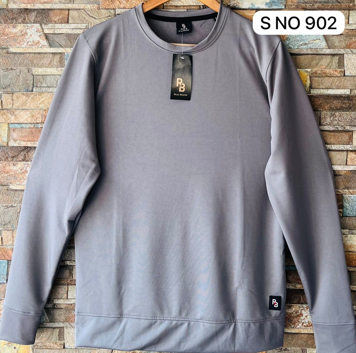 Ketch full sleeve solid T-shirt..