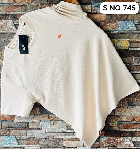 RB cotton half hand T-shirt..