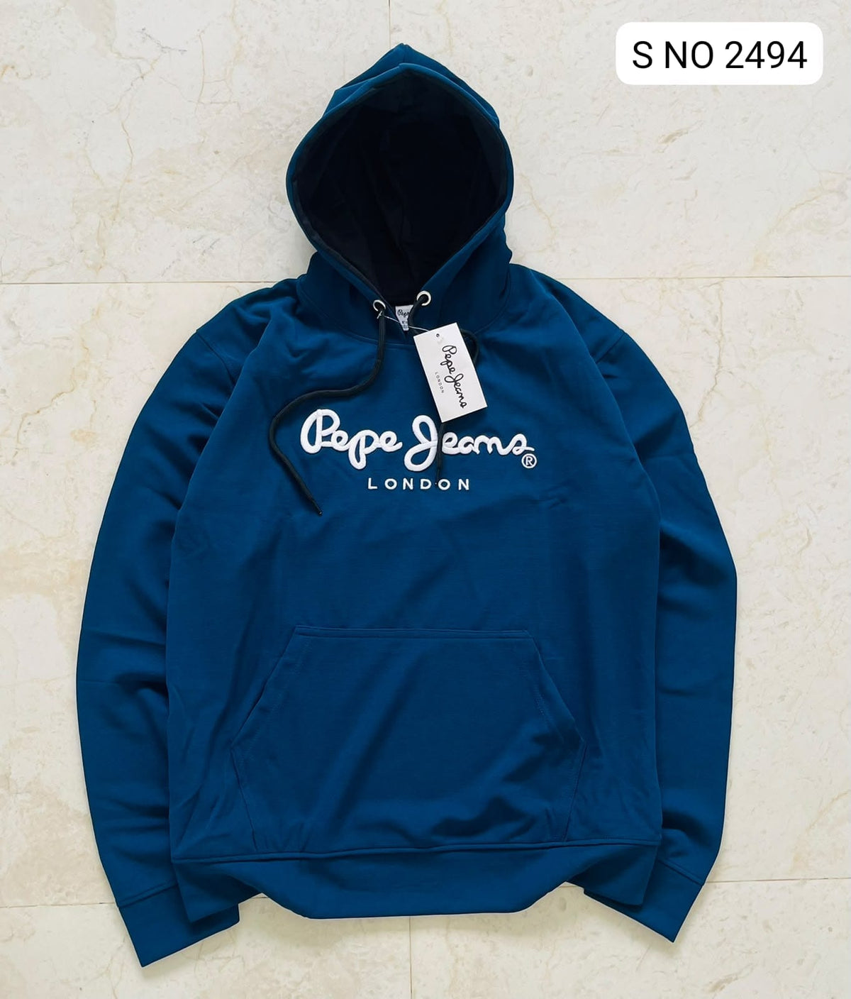 SN 2494 hoodie in navy blue