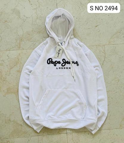SN 2494 hoodie in white