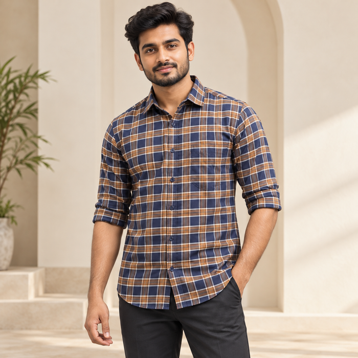 Checked shirt
