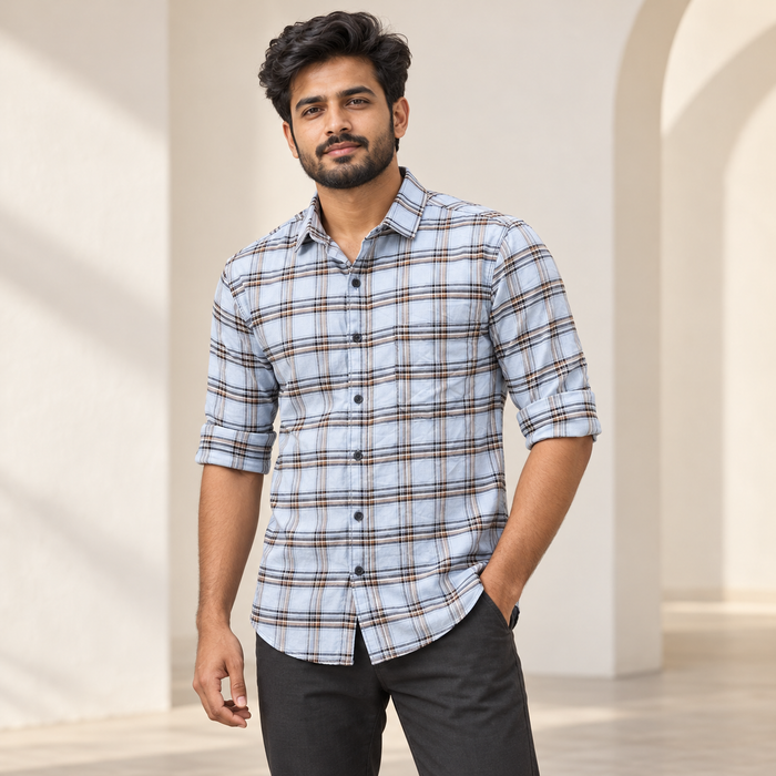 Checked shirt