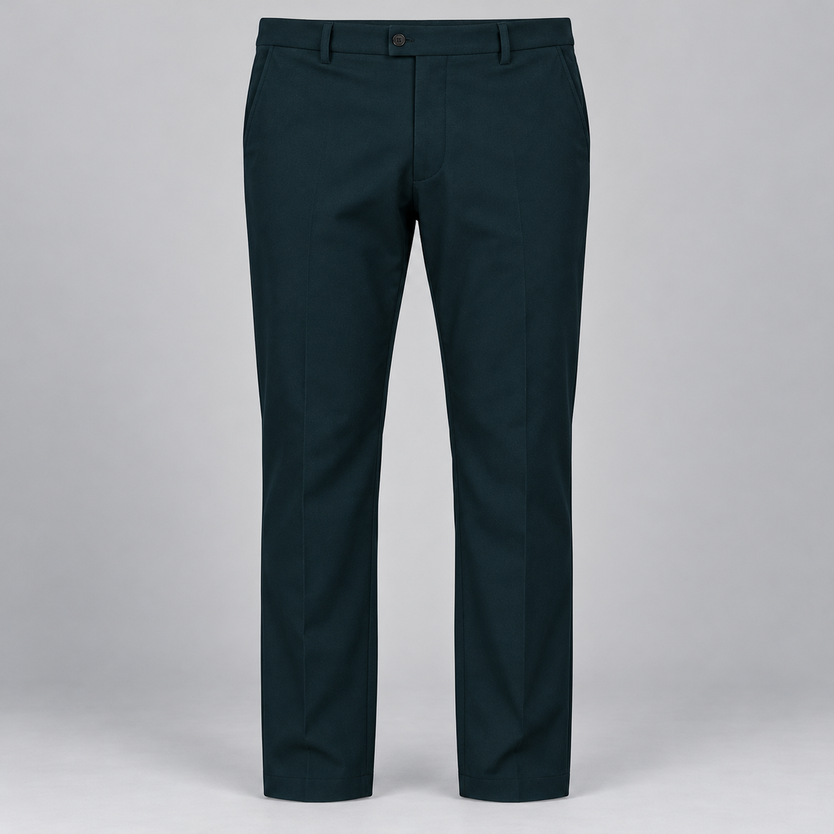 Tab Waist Trousers - Dark Green — product front