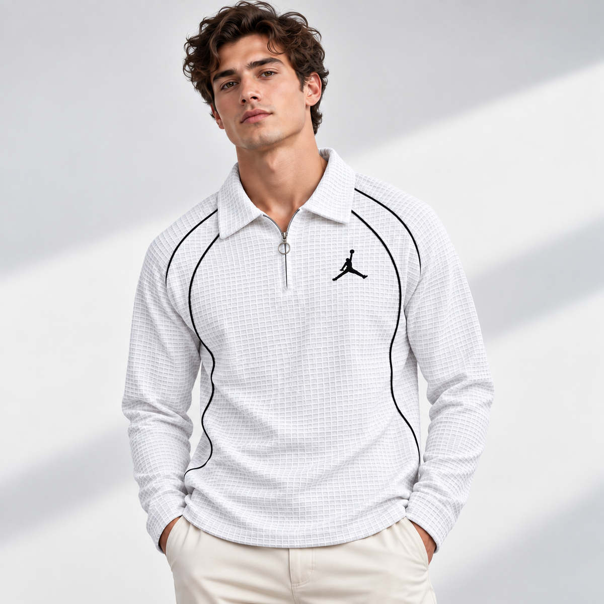 Piping Full Sleeve White