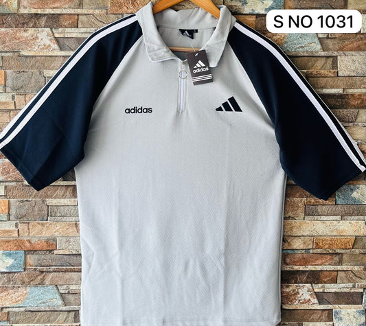 Down shoulder polo Neck Tshirt...