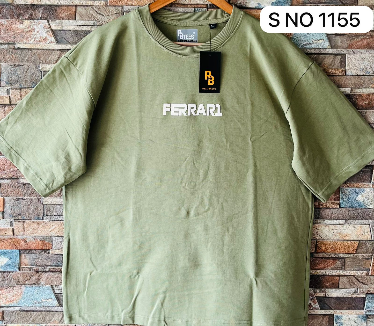 COTTON DOWN SHOULDER PRINT TSHIRT...