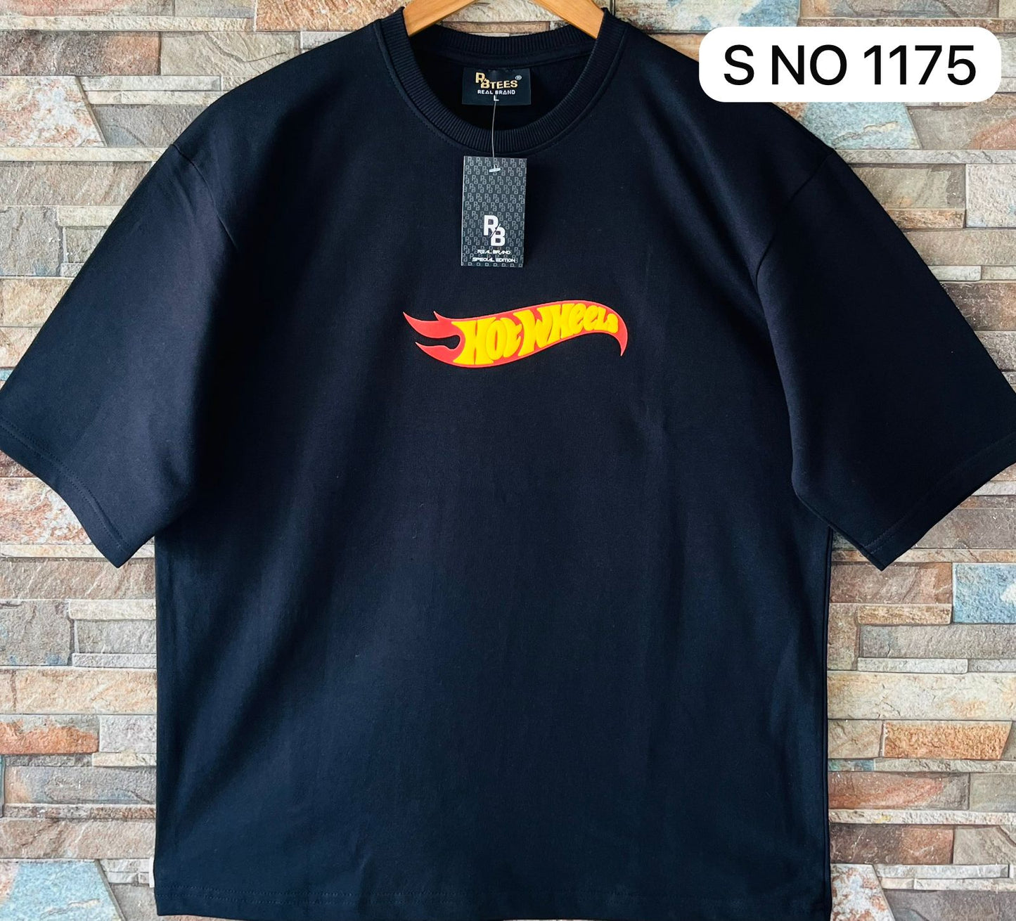 Down shoulder Hot Wheels Printed Tshirt...
