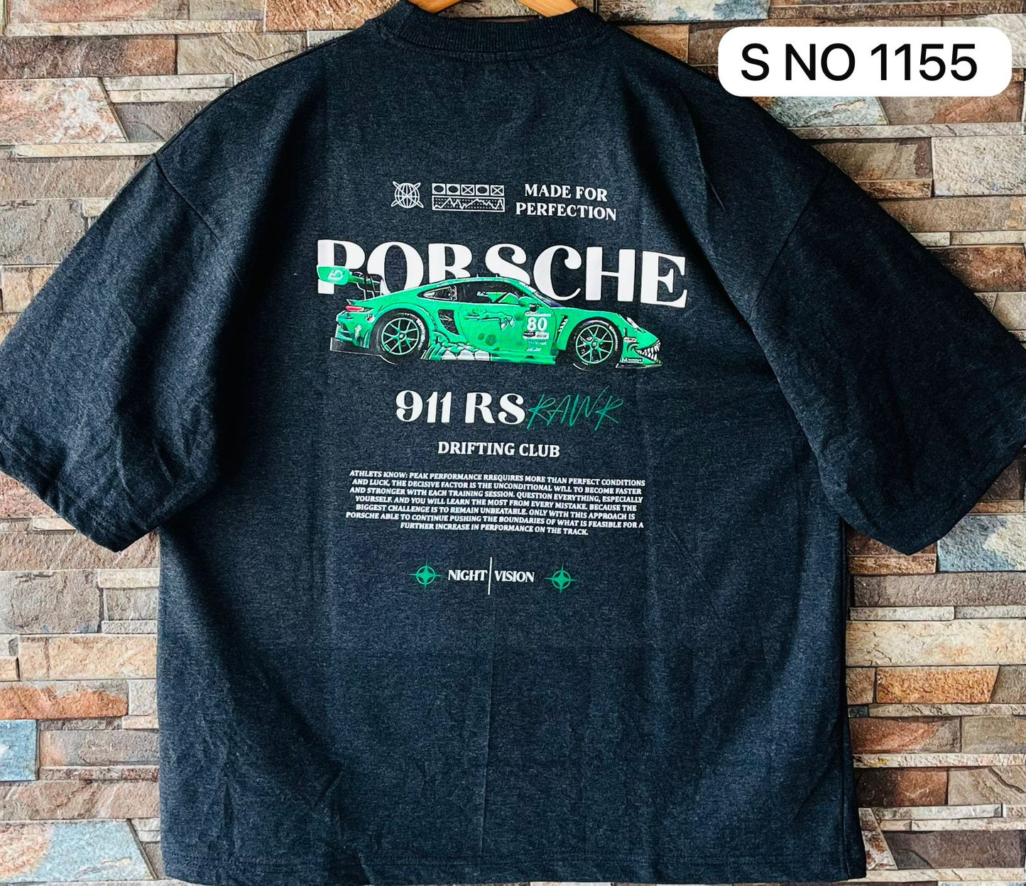 COTTON DOWN SHOULDER PRINT TSHIRT..