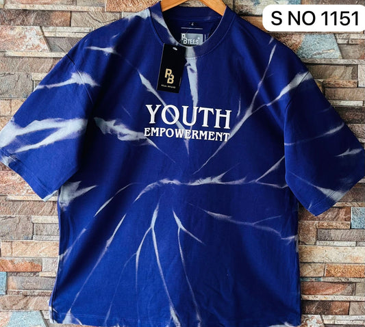 Down shoulder Back printed Tshirt...