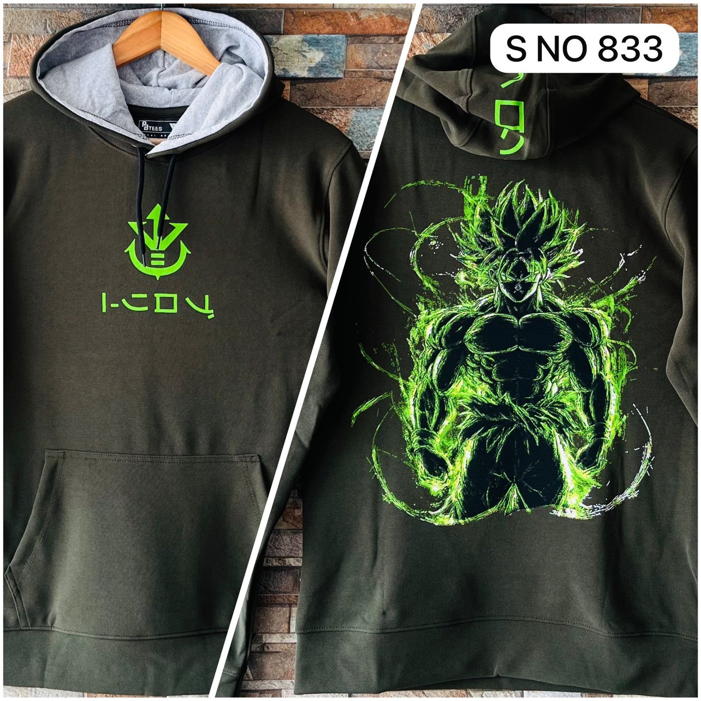 HOODIE ANIME PRINTED TSHIRT..