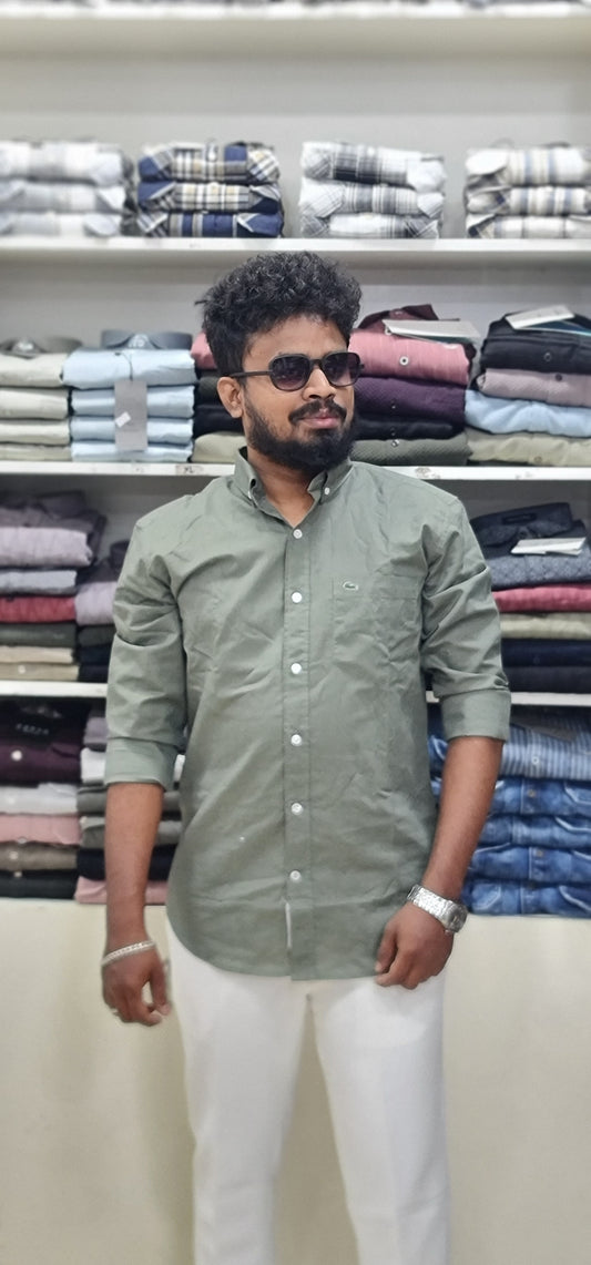 LACOSTE BRANDED FULL HAND SHIRT...