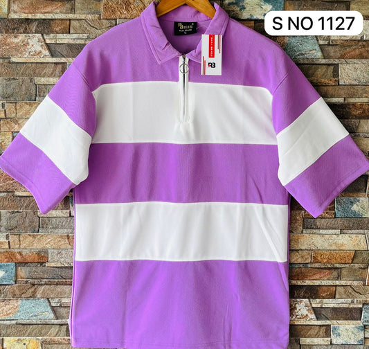 COLLER DOWN SHOULDER TSHIRT....