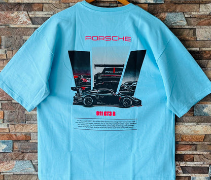 COTTON DOWN SHOULDER PRINT TSHIRT...