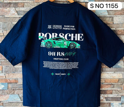 COTTON DOWN SHOULDER PRINT TSHIRT...