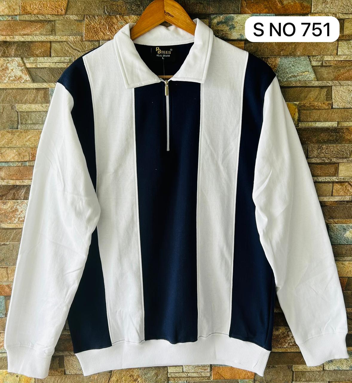 KOREAN ZIP FULL HAND TSHIRT...