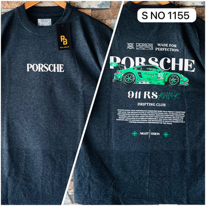 COTTON DOWN SHOULDER PRINT TSHIRT..