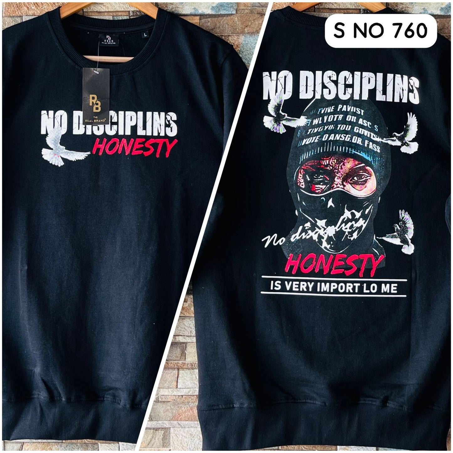 Full Hand Back Printed T-shirt...