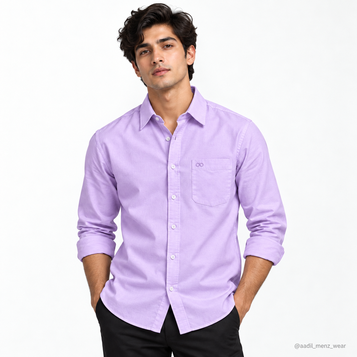 TFO Oxford Plain Mill Finish Shirt - Lavender